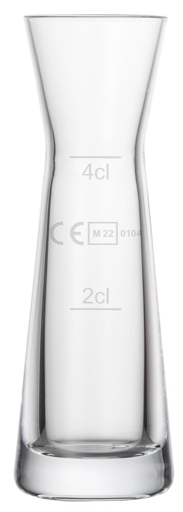 Spirituosenkaraffe PURE mit Füllstrich 2+4cl Zwiesel Glas