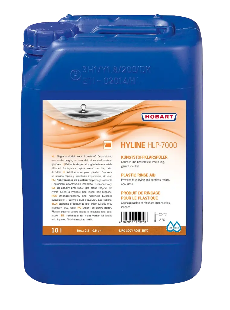 Kunststoffklarspüler HLP-7000- 1 Kanister 10 Liter