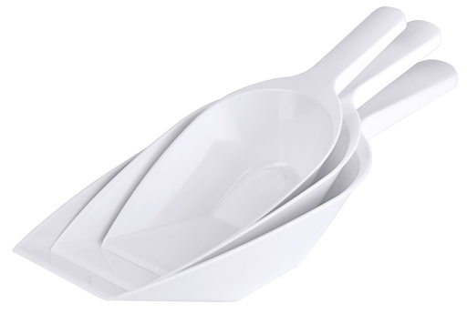 Anwiegschaufeln, weiß