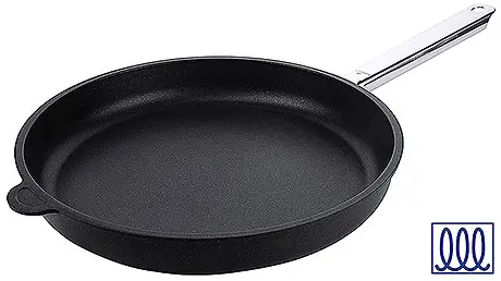 [CTO-5575/200] Aluminiumguss-Bratpfannen mittelhoch mit Gegengriff