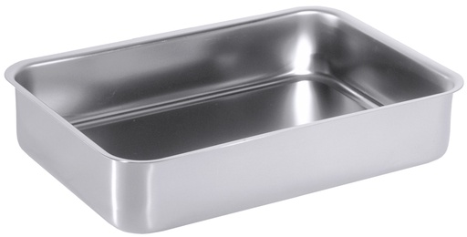 [CTO-274/315] Auflaufform/ Schale rechteckig aus Edelstahl 31,5x 21,5cm 