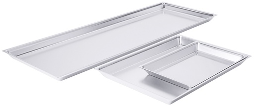 Ausstelltablett aus Edelstahl 18/10