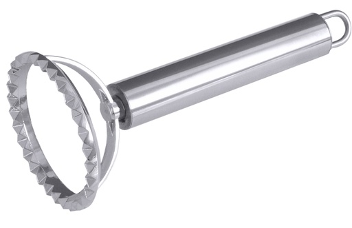 [CTO-986/155] Pasta-Ravioli-Ausstecher POLARIS, rund aus Edelstahl ∅ 6cm