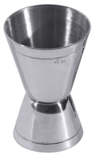 [CTO-2090/024] Cocktail-Maß graduiert aus Edelstahl 18/10
