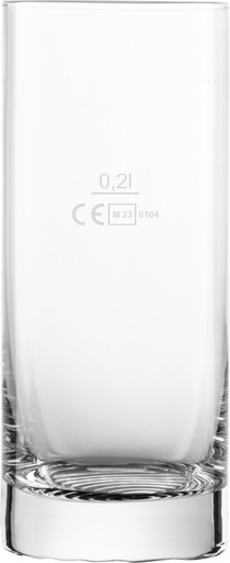 [SZW-123396] Becher/Allroundglas  ECHO mit Füllstrich 0,2l /-/ 