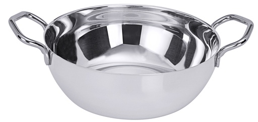 Beilagenschalen tiefe Form aus Edelstahl 18/10