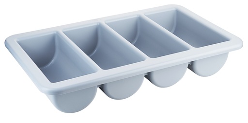 [CTO-56/550] Besteckmulde GN 1/1 aus grauem Polypropylen