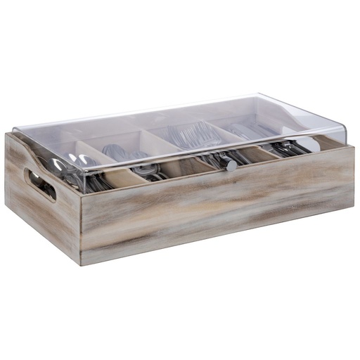 [APS-11948] Besteckbehälter 'Vintage', mit Deckel