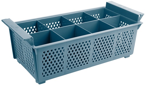 [CTO-2512/042] Besteckspülkorbe farbig stapelbar aus Polypropylen 