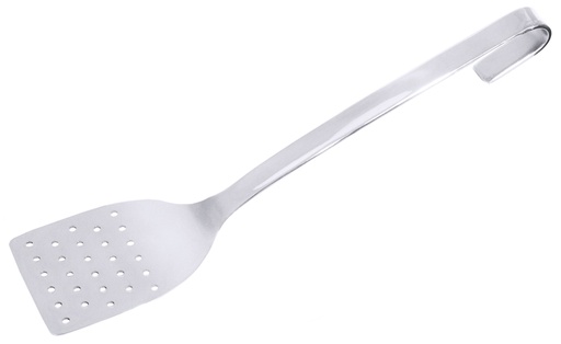 [CTO-5605/280] Pfannenschaufel aus Edelstahl mit perforiertem Blatt 3,5mm Lochung