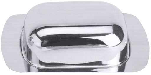 [CTO-3282/185] Butterdose ganz aus Edelstahl 18/10, 18,5x 12,5cm