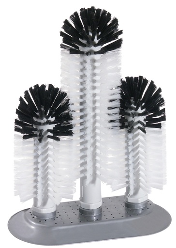 [CTO-5891/318] Gläserbürsten Contacto (Saugplatte) 24/24/24cm