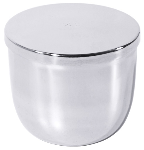 [CTO-873/050] Cassata-Eisformen Contacto mit Deckel aus Edelstahl 
