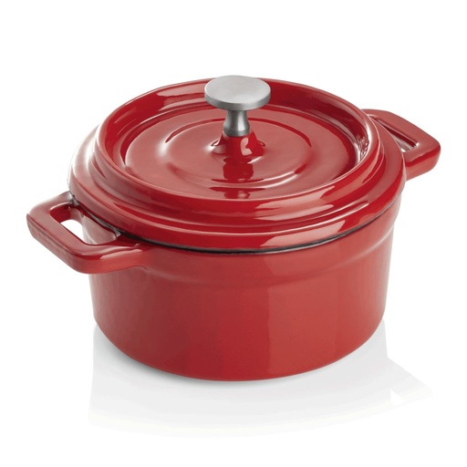 [WAS-3525100] Cocotte aus Gusseisen rund Ø 10 cm