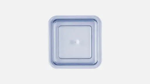 [BAU-6 59 8403 91 021020] Deckel KUNSTSTOFFDECKEL Bauscher 12,5 x 12,5cm