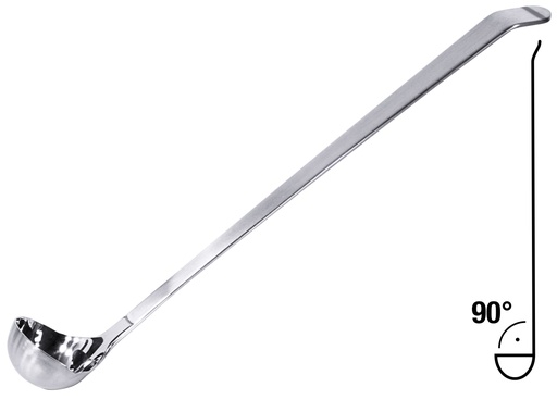 [CTO-3354/335] Dressinglöffel BUFFET ONE Contacto 0,03 l fugenlos aus Edelstahl 