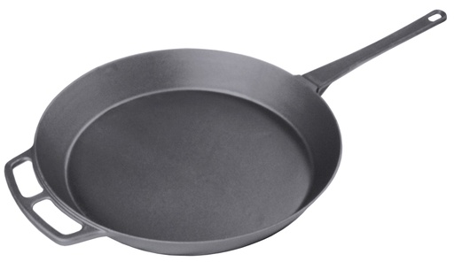 [CTO-5092/550] Eisenguss-Riesenpfanne mit abnehmbaren Stiel