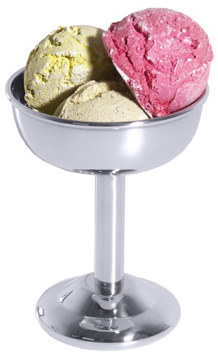 [CTO-4682/080] Eiskelche aus Edelstahl 18/10 hochglänzend