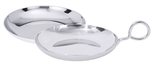 Eisschalen ohne Griff aus Edelstahl 18/10