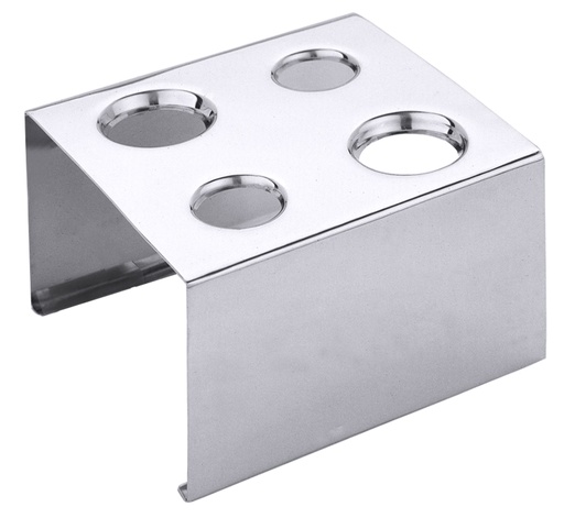 [CTO-1145/004] Eiswaffelspender mit 4 Löchern aus Edelstahl 18/10