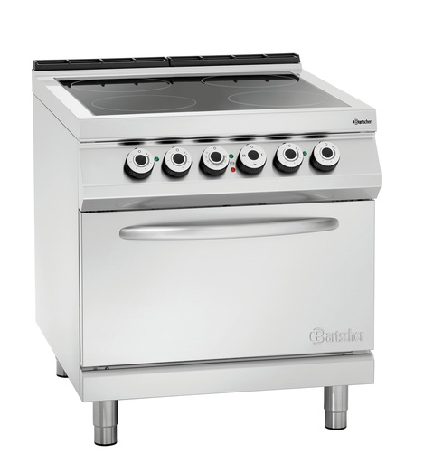 [BAR-296431] Elektroherd 900, mit 4 Felder und Backofen
