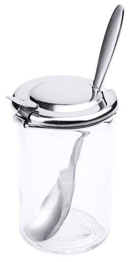 [CTO-123/901] Ersatzglas Contacto Senf mit Löffel zur Menage