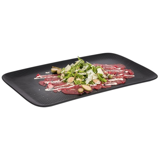 Tabletts APS GN 'Nero' aus Melamin