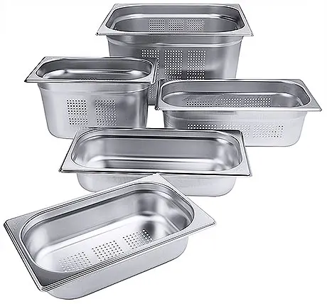 [CTO-7311/020] Gastronorm-Behälter Serie 7311 perforiert aus Edelstahl