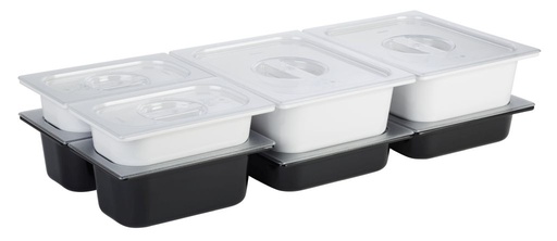 [APS-82001] GN-Deckel APS transparenter Kunststoff