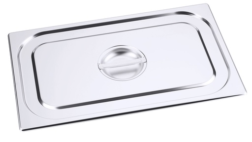 [CTO-7511/530] Gastronorm-Deckel aus Edelstahl 18/10 mit Griffmulde für Serie 7000