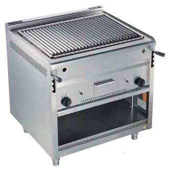 [EKU-650-PLX-60] Lavasteingrills TH65, mit V-Rost