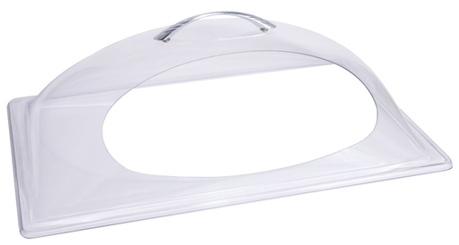 [CTO-648/530] GN-Kuppelhaube aus glasklarem SAN passend auf alle GN-Tabletts
