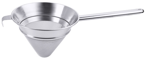 Gazesieb mit Rundstiel aus Edelstahl 18/10