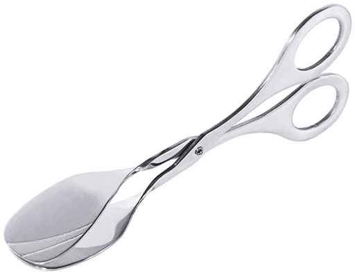 [CTO-187/175] Gebäckzange fugenlos aus Edelstahl hochglänzend