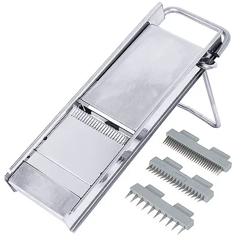 [CTO-4460/400] Gemüsehobel/Mandoline inkl. drei Schneideinsätze 