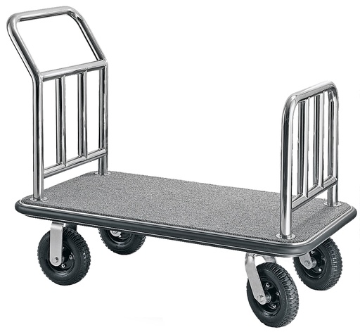 [CTO-1653/090] Gepäckwagen Contacto aus Edelstahl