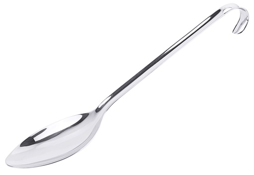 Gießlöffel flache Form aus Edelstahl 