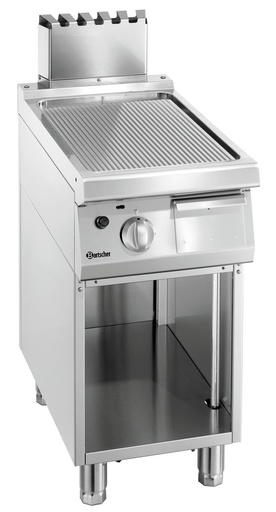 [BAR-2855071] Gas-Griddleplatte Serie 700, gerillt