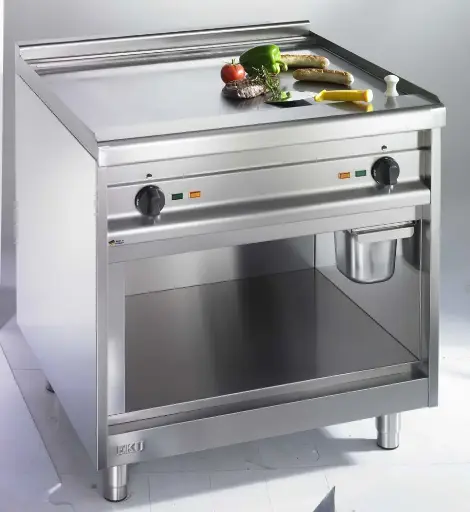 [EKU-750-GRE-40] Duplex-Elektro-Griddleplatten 750-GRE-40