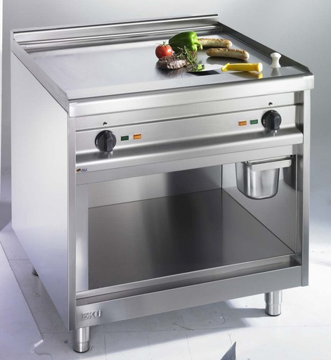 [EKU-750-GRE-80] Duplex-Elektro-Griddleplatten 750-GRE-80