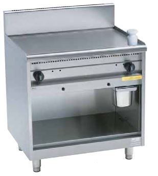 [EKU-850-GRG-80] Duplex-Gas-Griddleplatten 850-GRG-80