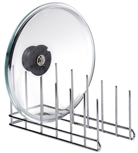 [CTO-7566/006] Deckelhalter / Abtropfgestell Contacto für 6 Deckel 