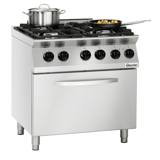 [BAR-1582011] Gasherd MFG 7360, mit Backofen Bartscher