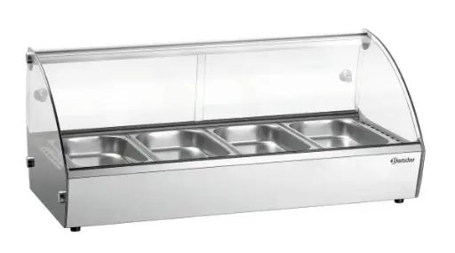 [BAR-305058] Heiße Aufsatzvitrine  Bartscher