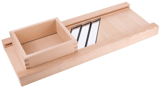 [CTO-4470/003] Krauthobel mit drei Klingen aus Edelstahl