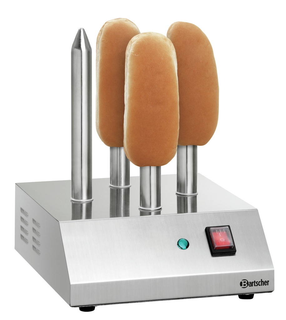 Hot-Dog-Spießtoaster, mit 4 Toaststangen