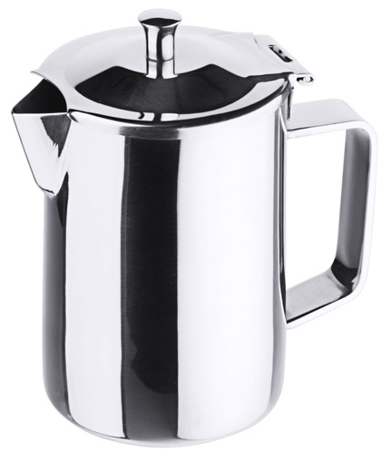 [CTO-3017/030] Kaffeekannen Contacto aus Edelstahl mit Scharnierdeckel