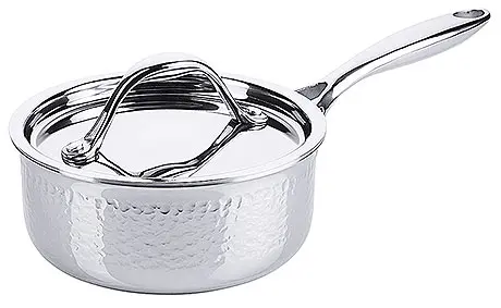 [CTO-2808/160] Stielkasserolle aus Edelstahl 1,4 Liter