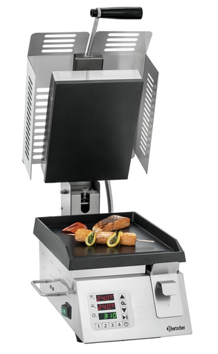[BAR-370211] Kontaktgrill DT 2000 1G Bartscher