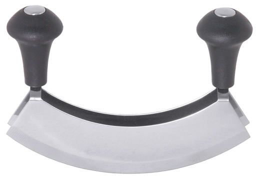 [CTO-740/175] Doppel-Wiegemesser zweischneidig aus Edelstahl 